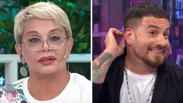 Carmen Barbieri habló sin filtro de su historial romántico delante de su hijo: la sólita reacción de Fede Bal