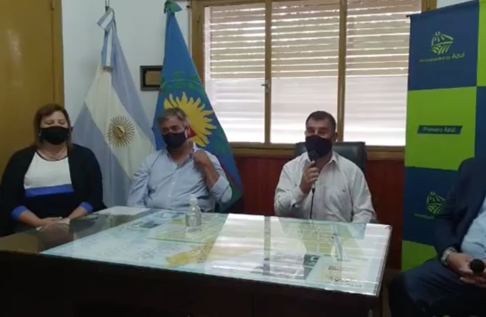 Gastón De Dominicis asumió como delegado de Cacharí
