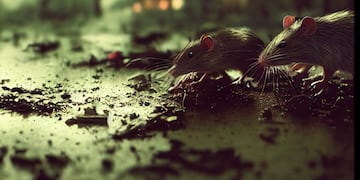 Preocupación por el aumento de casos de leptospirosis: qué es, cómo se contagia y cuáles son los síntomas (Imagen creada con IA)