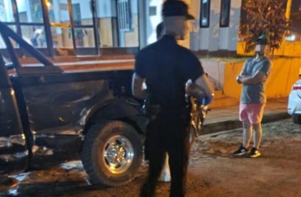 Accidente vial en Oberá: un saldo de daños materiales y sin heridos