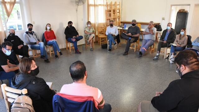 Reunión de vecinales del norte rafaelino con el Ejecutivo y la Policía