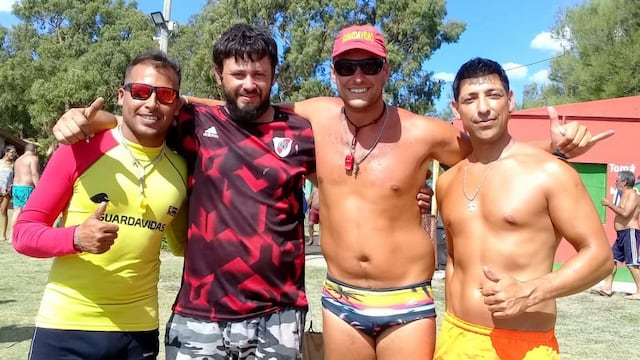 Le salvaron la vida y volvió para decir gracias