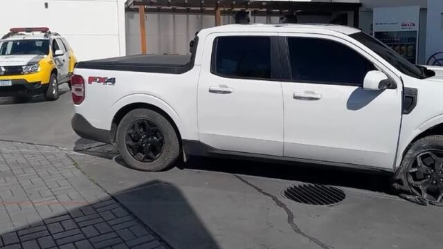 Misionero chocó con una camioneta Ford FX4 en Dionisio Cerqueira.
