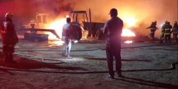 Bomberos Voluntarios de Balnearia, Marull y La Para.