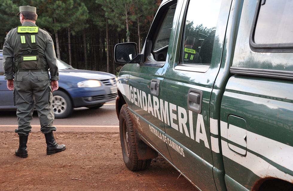 Gendarmería Nacional detuvo a un hombre en Arroyito que transportaba marihuana en un colectivo