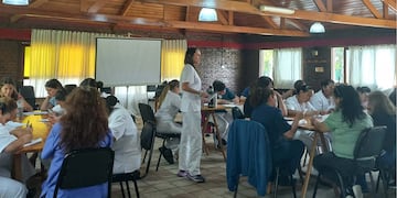 Se realizaron jornadas de salud mental en Puerto Belgrano. (Foto: Gaceta Marinera).