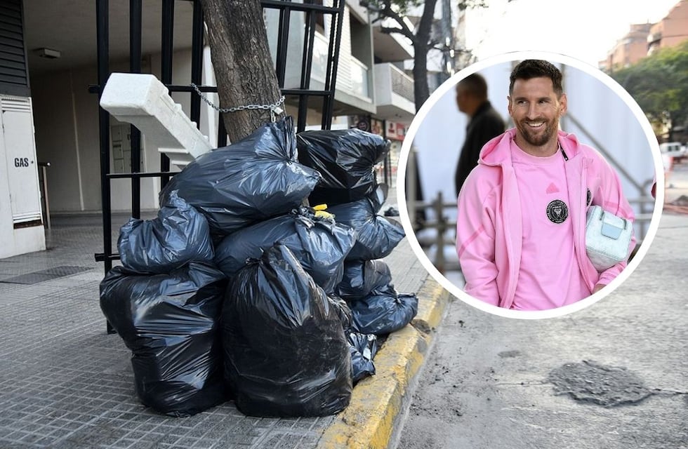 El recolector de basura que levanta bolsas “a lo Messi” y es furor en Córdoba