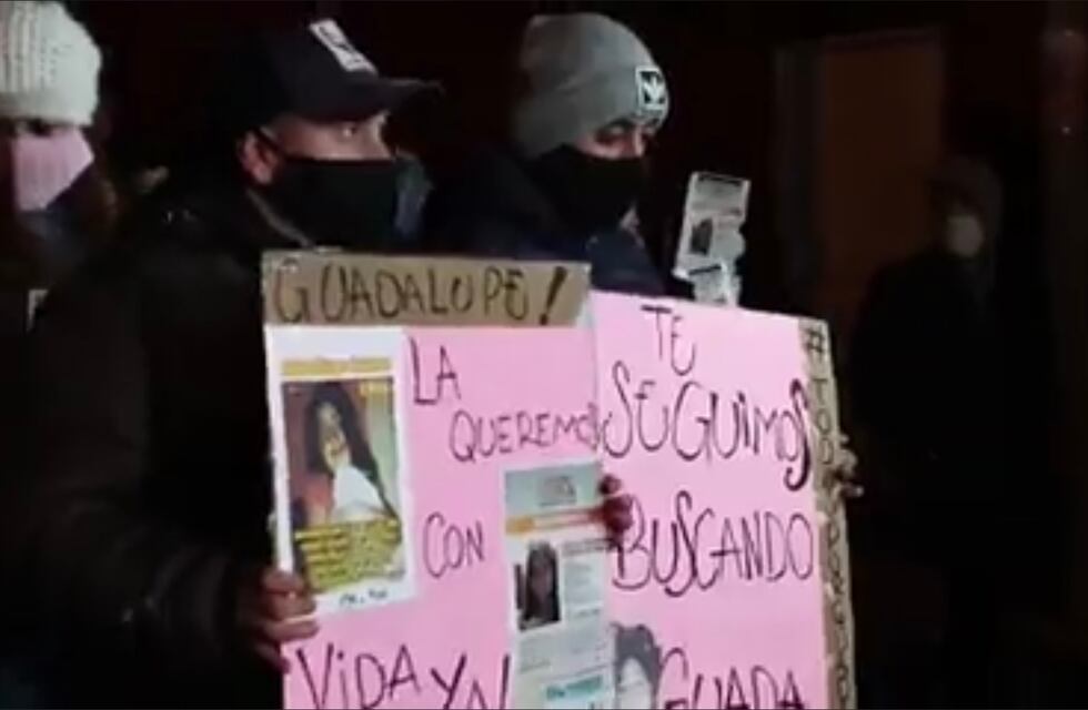 Búsqueda de Guadalupe: A 14 días de su desaparición, el papá encabezó una marcha pidiendo por su aparición