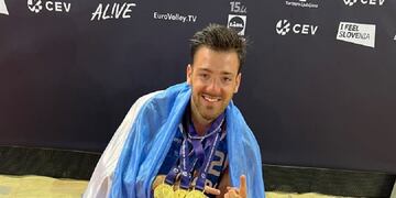 Bautista Amieva, tres veces campeón en el Pro Tour, junto al otro tunuyanino Leo Aveiro.