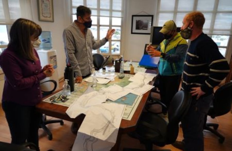 Travesía por el río Santa cruz