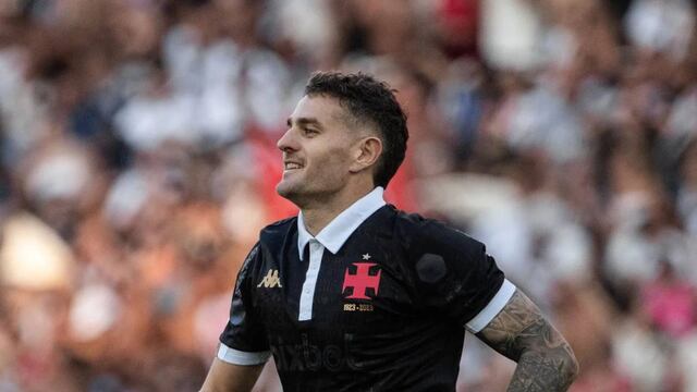 Pablo Vegetti, con doblete para el Vasco da Gama en Brasil.