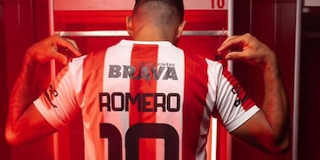 Romero usará la 10 en el Instituto de Diego Dabove.