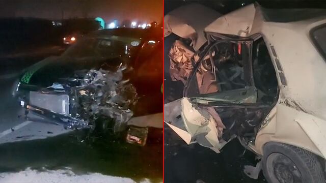 Los involucrados fueron un VW Gol Trend y un VW 1500.