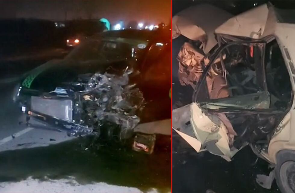 Choque frontal en acceso a San Benito: un herido grave