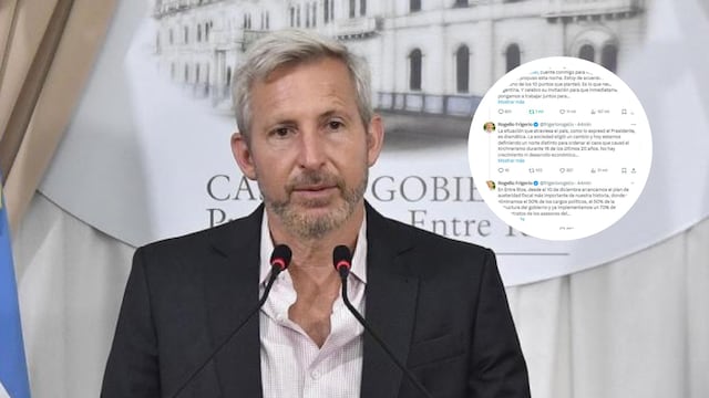 Rogelio Frigerio apoya el Pacto de Mayo: "Presidente, cuente conmigo para lograr ese objetivo"