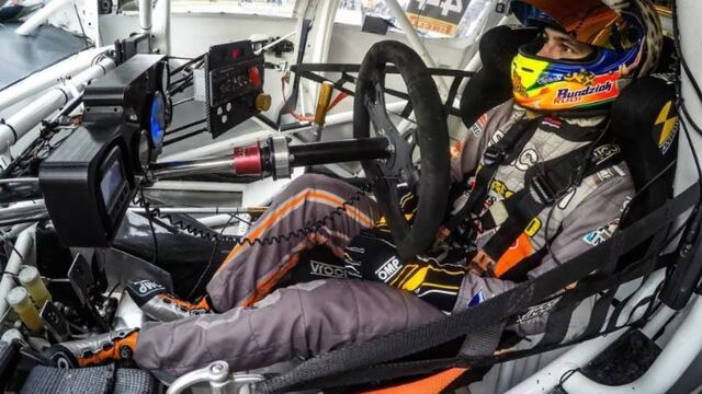 “Rudito” Bundziak en Clase 3 del Misionero de Pista.