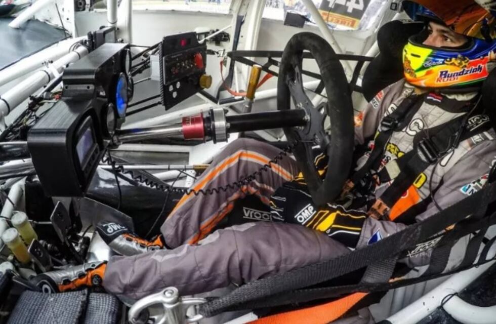 “Rudito” Bundziak en Clase 3 del Misionero de Pista