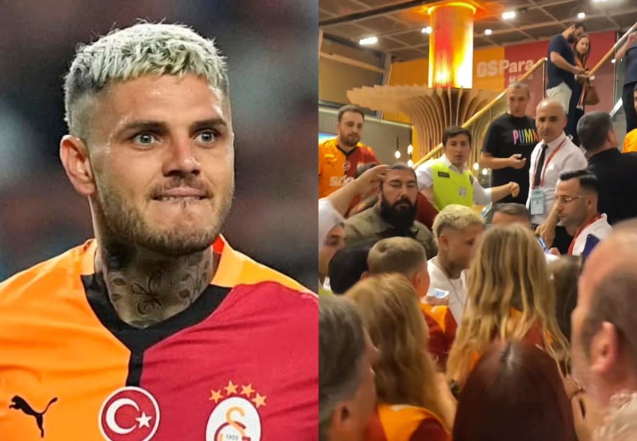Icardi en medio de una polémica