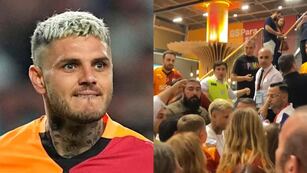 Icardi en medio de una polémica