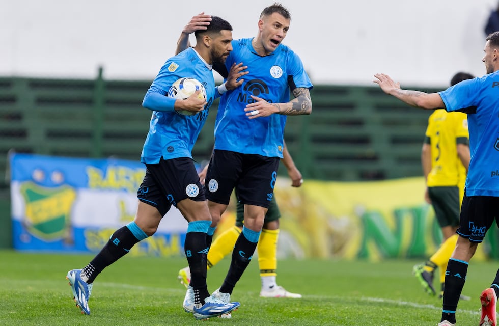 La jugada del penal y el gol de Jara para que Belgrano le empate a Defensa y Justicia
