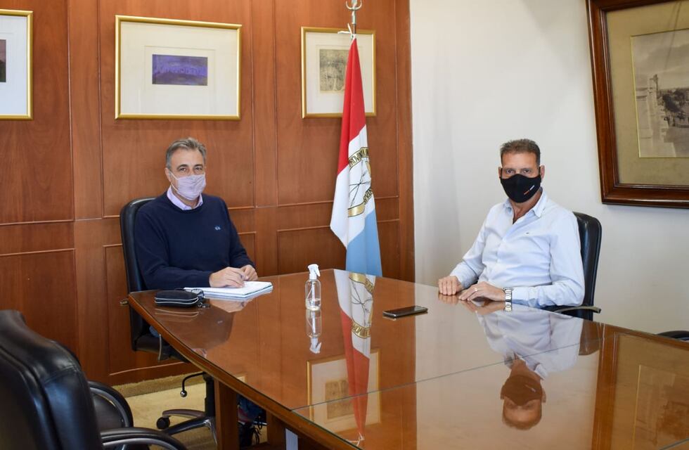 El Intendente se reunió con Darío Cocco por los 75 años del SEOM