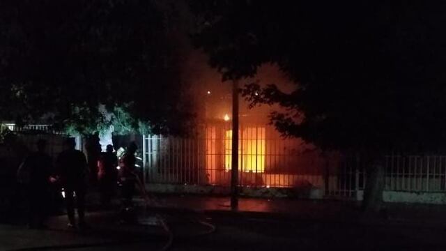 Feroz y fatal incendio ocurrió en la noche de este lunes de Navidad en San Martín