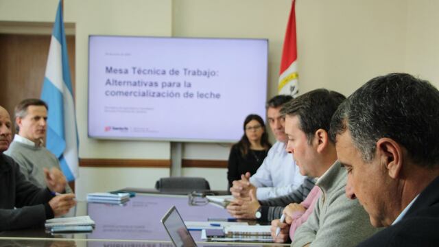 Encuentro técnico de la Mesa Provincial Lechera