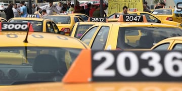 Otro frente. Los taxistas ya se manifestaron en contra de Uber, que no vendrá a Córdoba. Pero sí quiere desembarcar su competidor (LaVoz/Archivo).