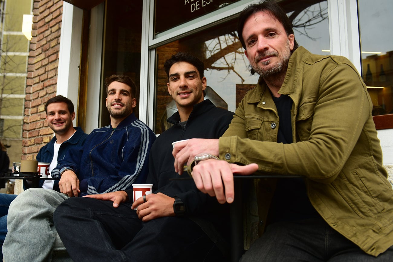 Federico Sartori y Lucas Huespe son los ojos y oídos de ambos Pumas en Córdoba.  (Nicolás Bravo / La Voz)