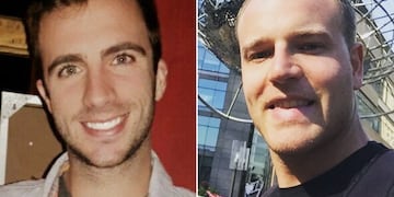 Pablo Rivas (izquierda) está acusado del asesinato del periodista Luziano 'Lucho' Moreno (derecha).