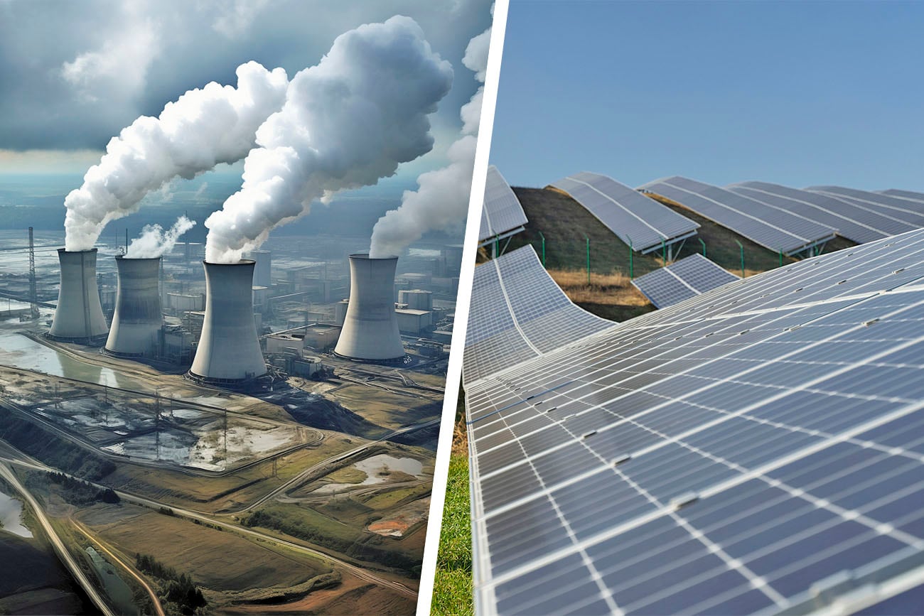 La transición energética se trata de la migración de fuentes de energía fósil a otras renovables, limpias y no contaminantes, como la solar y la eólica.