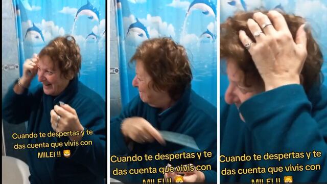 “Cuando te despertás y te das cuenta que vivís con Milei”: el divertido video que la rompe en Tiktok