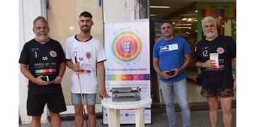 Fernando Prato, Lautaro Peretti y Ariel Figueroa, son los representantes.