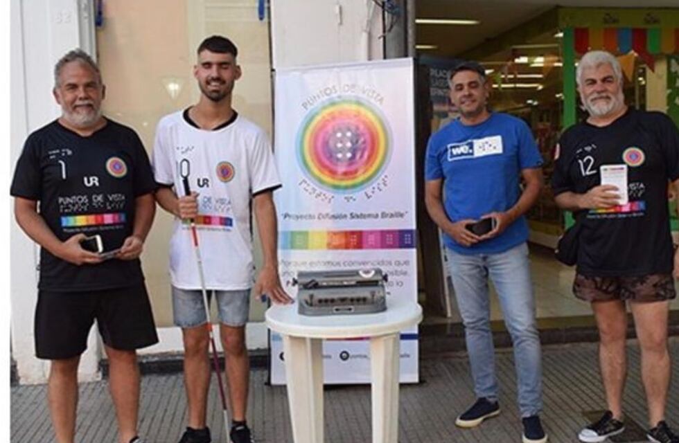 Conocé a Puntos de vista, el proyecto que busca la difusión del sistema braille en la sociedad