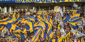 La última imagen del Gigante de Arroyito con público, aquel 1º de marzo de 2020 en el triunfo de Rosario Central por 3 a 1 ante Arsenal. (@RosarioCentral)