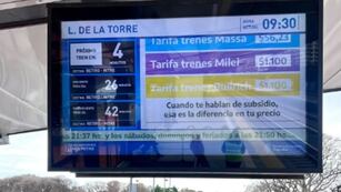La "campaña del miedo" en los trenes