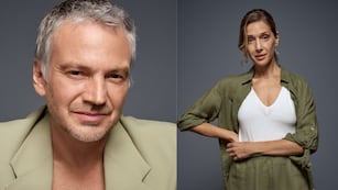 Guillermo Pfening y Carla Pandolfi, los actores detrás de la serie Espartanos
