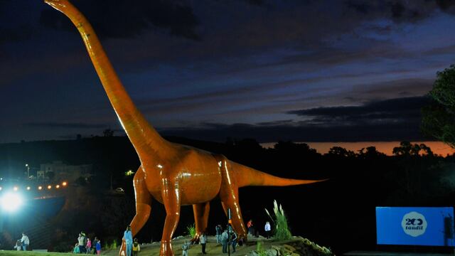 Así fue la inauguración de la escultura más grande de la ciudad de Tandil