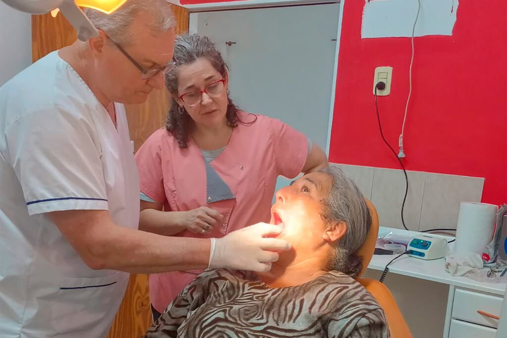 Villa Paranacito recibe un nuevo abordaje odontológico del Ministerio de Salud