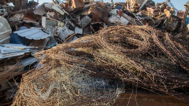 Incautaron 600 toneladas de materiales en cuatro inspecciones a chatarrerías de Rafaela, Lehmann, Sunchales y Frontera