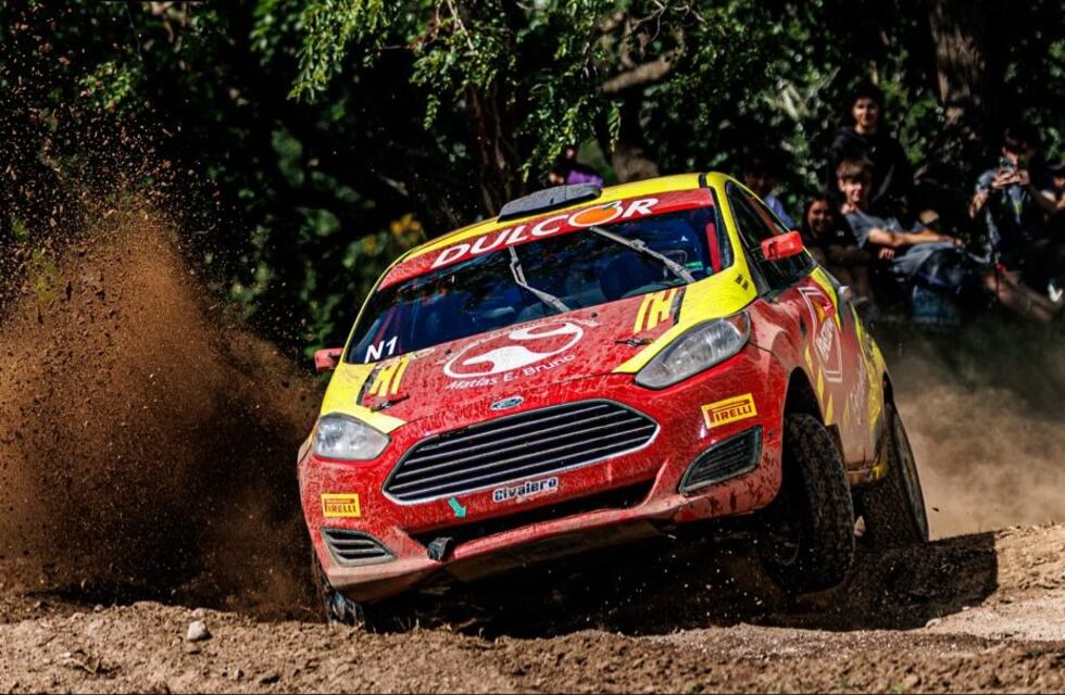 Mario y Nicolás Bruno lograron el 2° puesto en la N1 en el Rally Cordobés de Almafuerte - Río Tercero