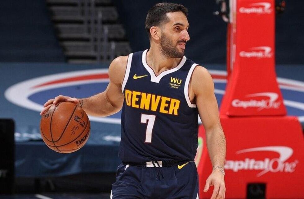 Cordobés en la NBA: dos triples de Facu Campazzo en la victoria de Denver