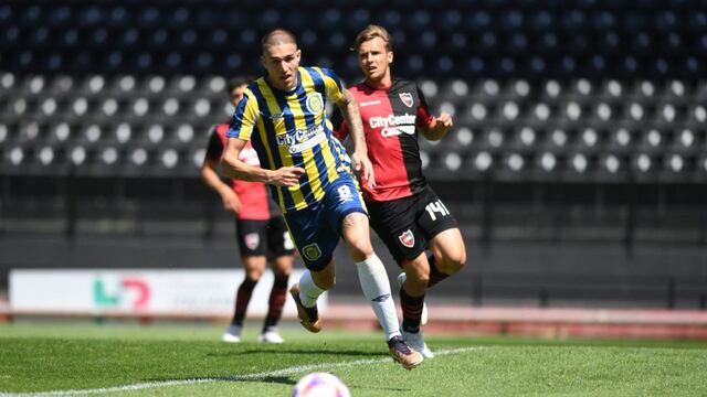 El delantero auriazul definió sin dudas ante el arquero rojinegro.