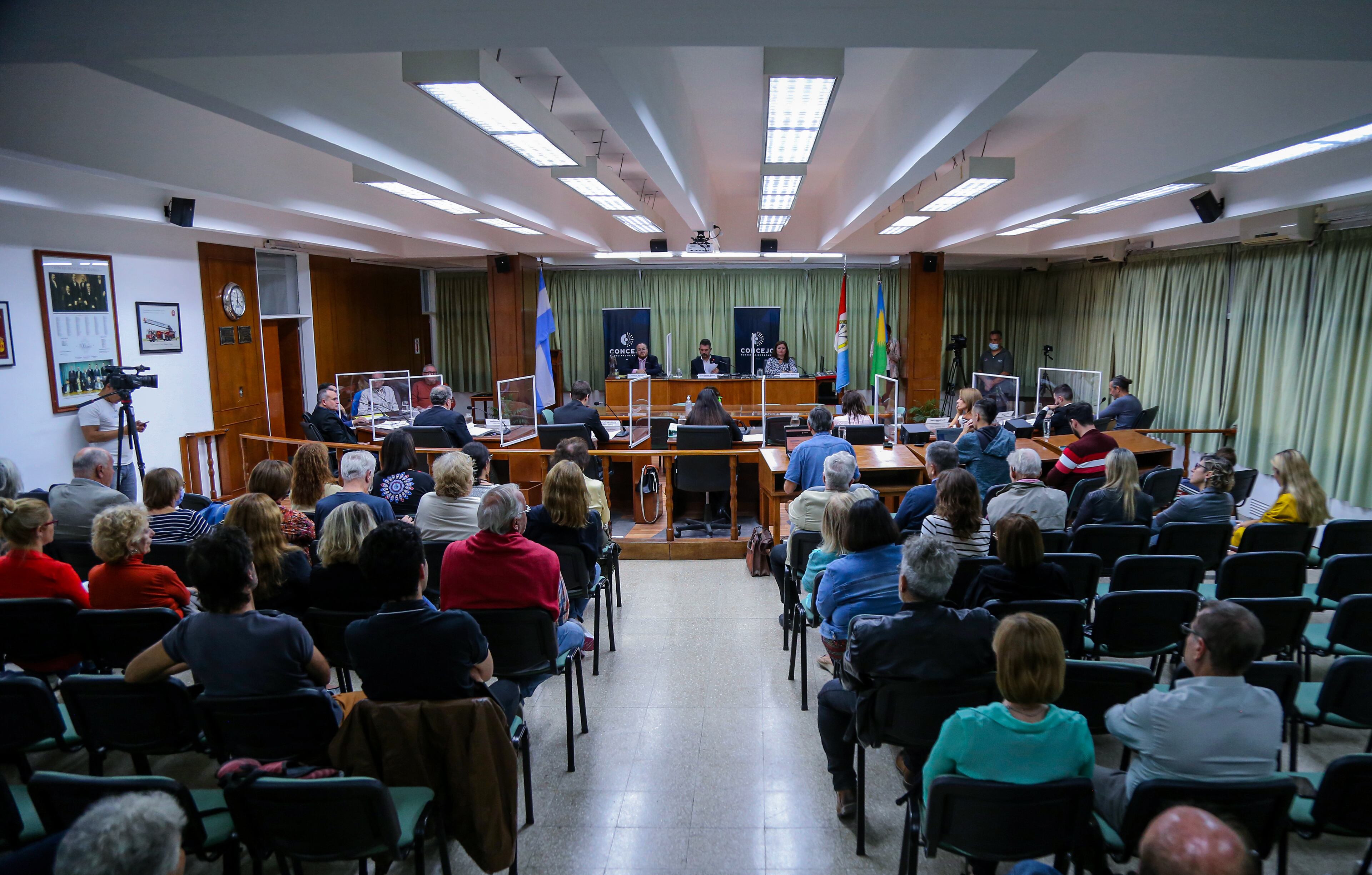 Amílcar "Kuky" Carena y Rodolfo "Fito" Enrico, dos rafaelinos distinguidos