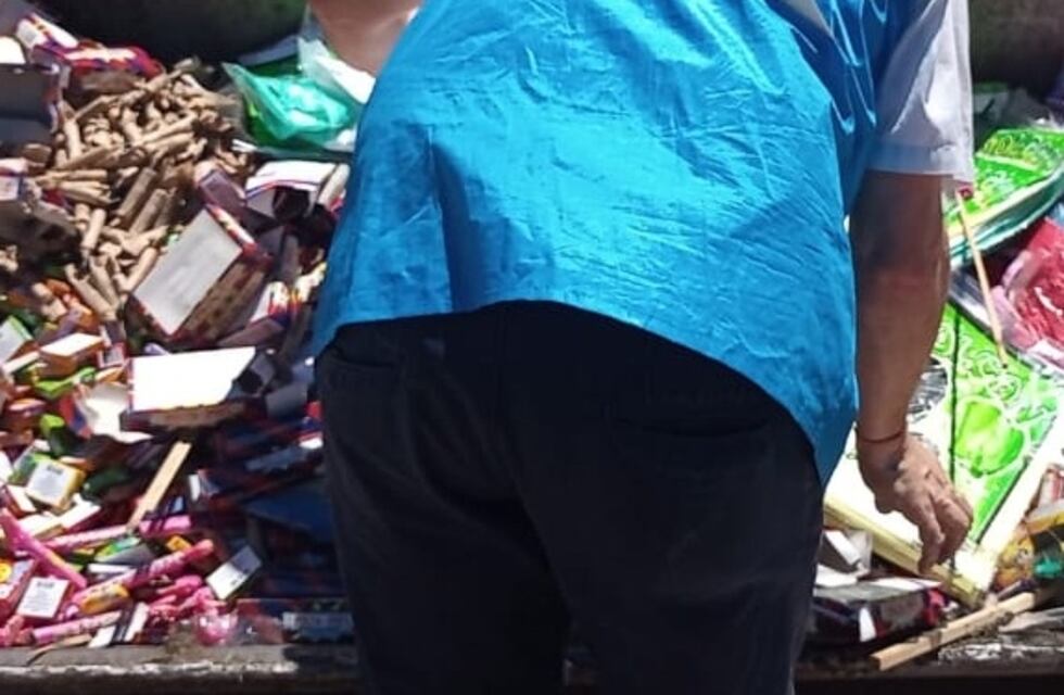 Decomisan gran cantidad de pirotecnia en un comercio de Gualeguaychú