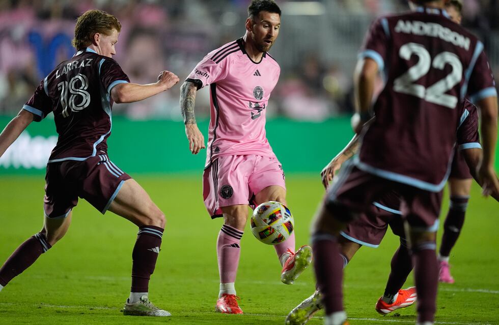 En su vuelta, Messi hizo un gol para Inter Miami, pero no alcanzó: 2 a 2 con Colorado