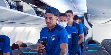 Enzo Díaz, uno de los que asoma como titular para este martes en la visita de Talleres a Universidad Católica.