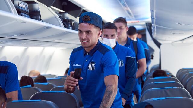 Enzo Díaz, uno de los que asoma como titular para este martes en la visita de Talleres a Universidad Católica.