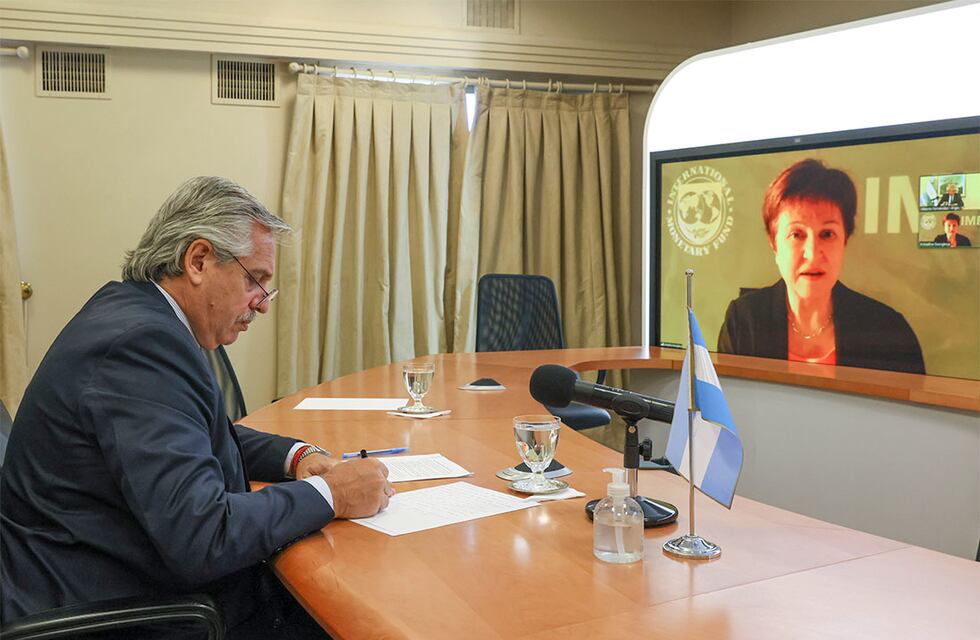 Alberto Fernández conversó con la directora del FMI: “El acuerdo permitirá un camino responsable”
