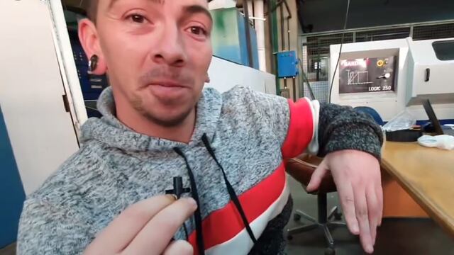 Alumnos de una escuela técnica de San Luis crearon un prototipo para ayudar a Daniel Miranda